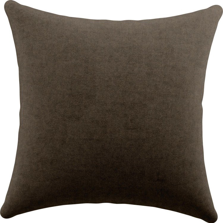 Подушка квадратная «Кортин» канвас коричневый